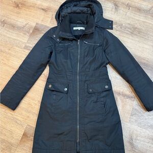 Kenneth Cole - Women's Black Hooded Jacket